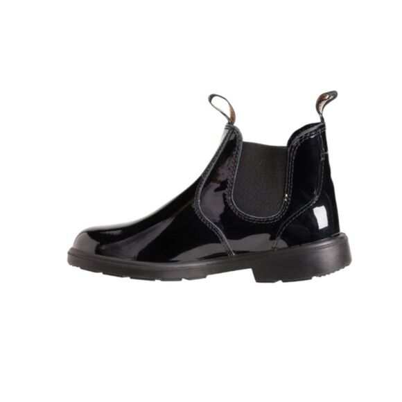 Blundstone Girls 2255 Chelsea Boots Patent Leather Waterproof Black Size 2 Kids - Picture 4 of 6